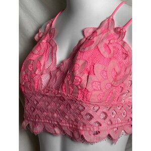 Womens Plus Size Bralette - 3X - Boutique - Zenana Pink Bralette